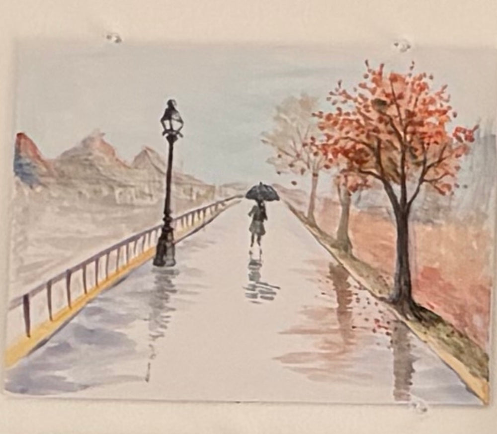 Rainy Day - Watercolors